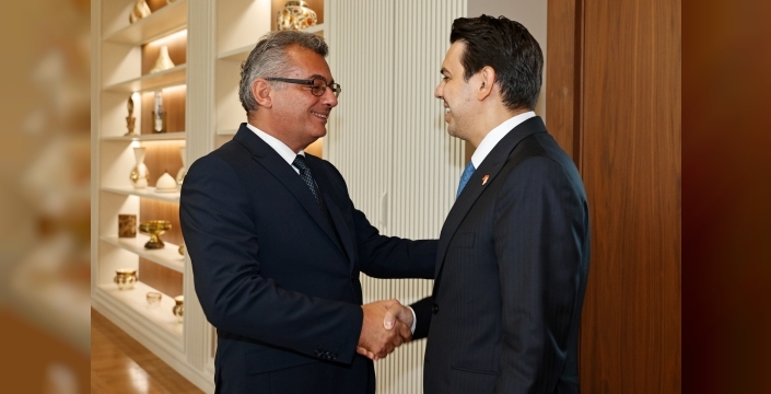 Cumhurbaşkanı Erhürman, TİKA Başkanı Eren ve beraberindeki heyeti kabul etti