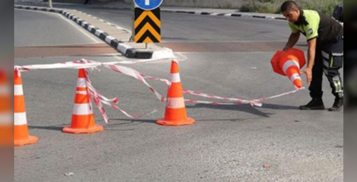 Güzelyurt-Lefke Çevre Yolu yarın 2 saat trafiğe kapatılacak