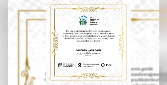 KKTC'nin ilk otizm merkezi hizmete giriyor