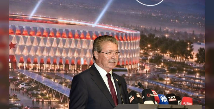 Lefkoşa’ya yeni stadyum ve spor kompleksi... Üstel: “Bugün Kıbrıs Türkü'nün ve KKTC gençliğinin tarihi günü”