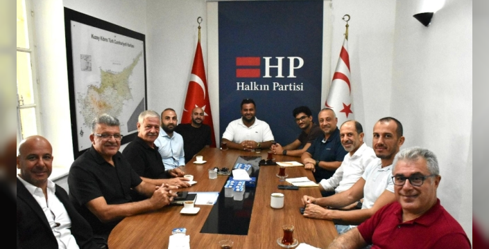 Müteahhitler Birliği, Halkın Partisi’ni ziyaret etti
