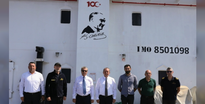 Üstel: “Optimus Prime gemisi batık alanına ulaşarak çalışmalara başladı