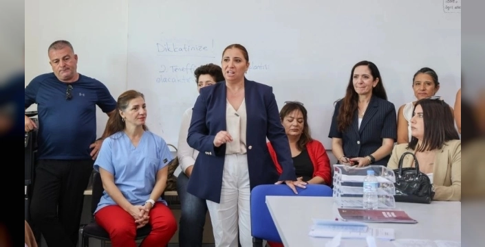 CTP GAB Başkan adayı Soyalp, bölge okullarını ziyaret etti: Eğitim alanındaki katkıyı artıracağız