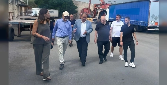Gazimağusa Limanı’nda önümüzdeki günlerde asfalt serimine başlanacak