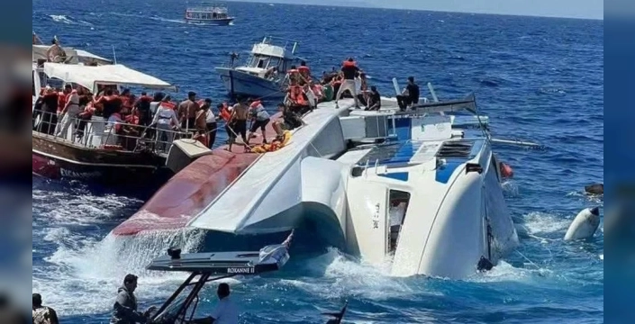 Girne açıklarındaki gemi kazasında bir naaşa daha ulaşıldı