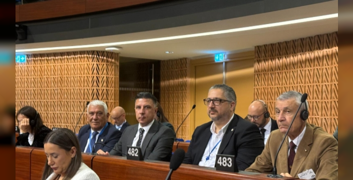Kıbrıs Türk Belediyeler Birliği heyeti Strasbourg’da toplantılara katıldı
