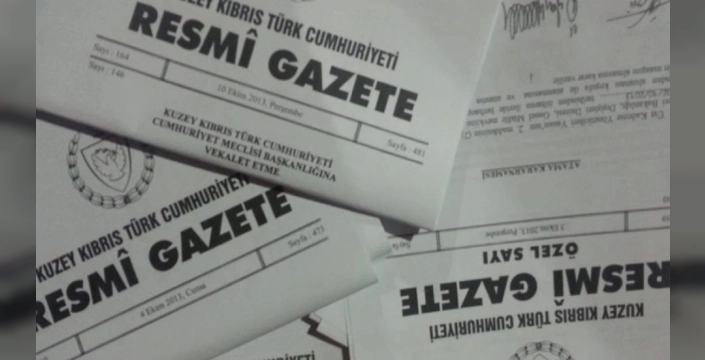 Sekiz yasa gücünde kararname Resmi Gazete’de yayımlandı