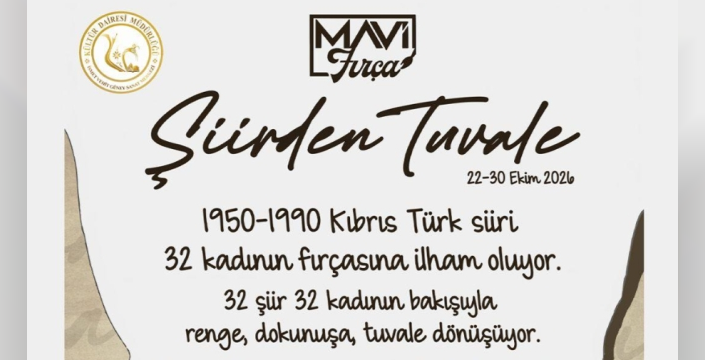 “Şiirden Tuvale” Lefkoşa’da sergilenecek
