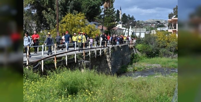 23. Orkide Yürüyüşü Lefke’de yapıldı