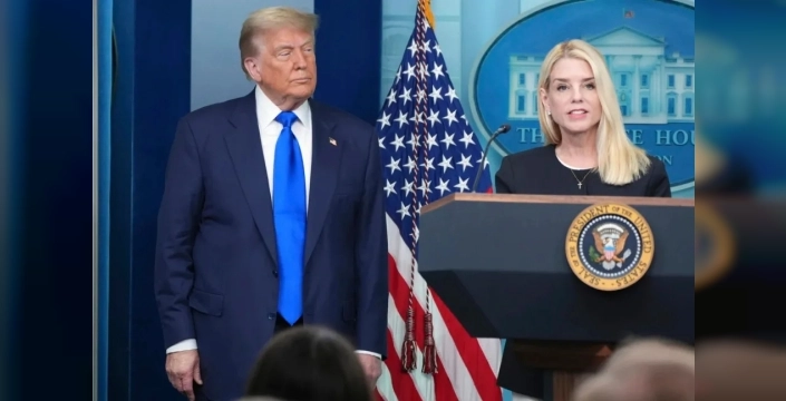 ABD Başkanı Trump, Adalet Bakanı Bondi'yi görevden aldığını duyurdu