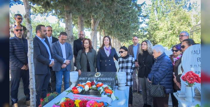 Ahmet Mithat Berberoğlu, 24’üncü ölüm yıl dönümünde anıldı
