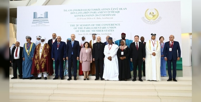 Azerbaycan'da, İslam İşbirliği Teşkilatı Parlamento Birliğinin 20. Konferansı yapıldı…Meclisi Başkanı Öztürkler de katıldı