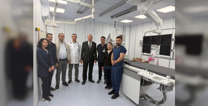 Bakan Dinçyürek: “Mağusa Devlet Hastanesi’nde Anjiyo Merkezi hizmete hazır”