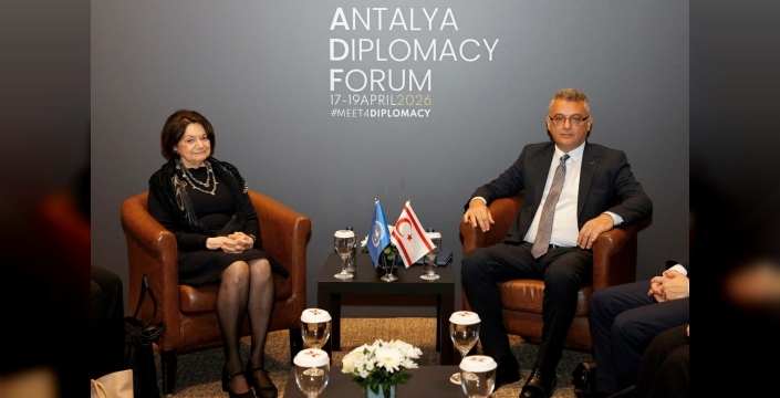 Cumhurbaşkanı Erhürman, DiCarlo ile görüştü