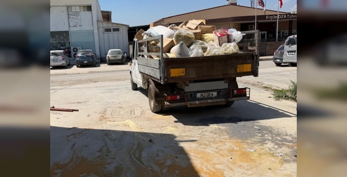 Gazimağusa’da bin 800 kilo baharat, kuruyemiş ve kuru meyve müsadere edildi