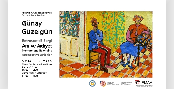 Günay Güzelgün’ün “Anı ve Aidiyet/Memory and Belonging” sergisi EMAA’da açılıyor
