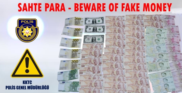 Güzelyurt’ta tedavüle sahte para sürüldü, polis seri numaraları açıklayarak uyarı yaptı