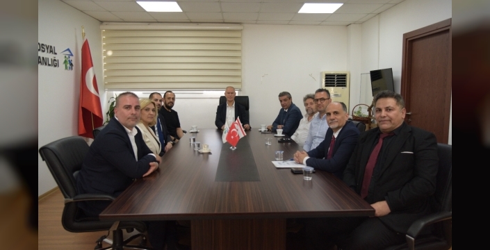 Hasipoğlu, turizm örgütü temsilcileriyle görüştü