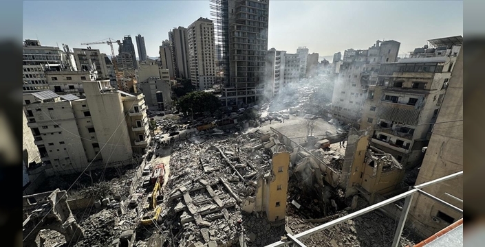 İsrail'in Lübnan'a düzenlediği hava saldırısında 5 kişi hayatını kaybetti