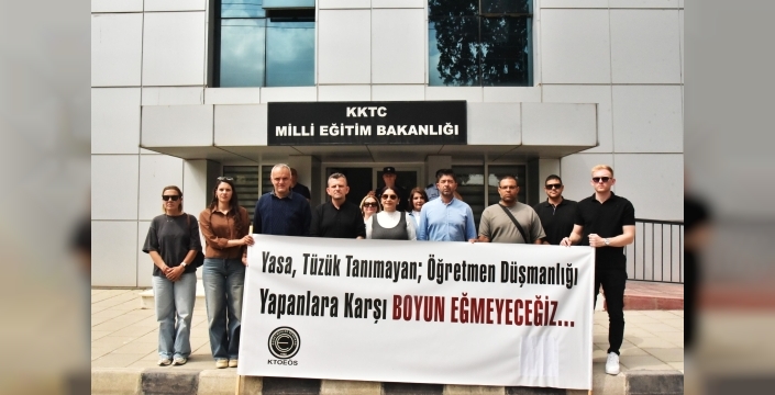 KTOEÖS’ten Eğitim Bakanlığı önünde açıklama: “Ortaya çıkacak sorunun boyutu bu yılki nakillerin iptal edilme noktasına kadar varabilecek”