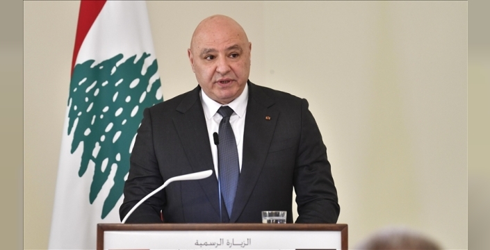 Lübnan Cumhurbaşkanı Avn: 