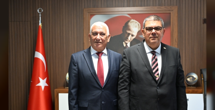 Maliye Bakanı Berova'dan Güzelyurt Belediyesi'ne ziyaret