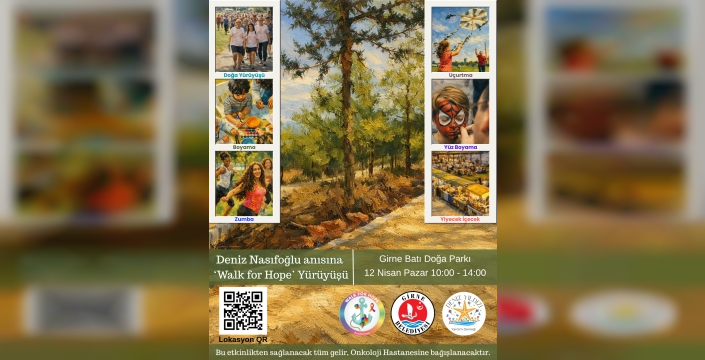 Onkoloji hastalarına destek amaçlı “Walk For Hope” etkinliği yarın Girne'de yapılacak