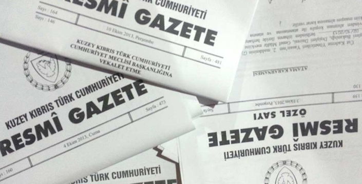 Resmi Gazete’de yayımlanan beş yasa tasarısı halkın bilgisine sunuldu