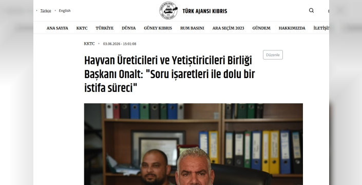 TAK’tan Hayvan Üreticileri ve Yetiştiricileri Birliği’nin iddialarına yanıt