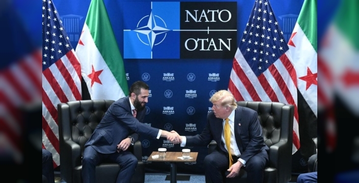Trump, Ahmed Şara ile görüştü