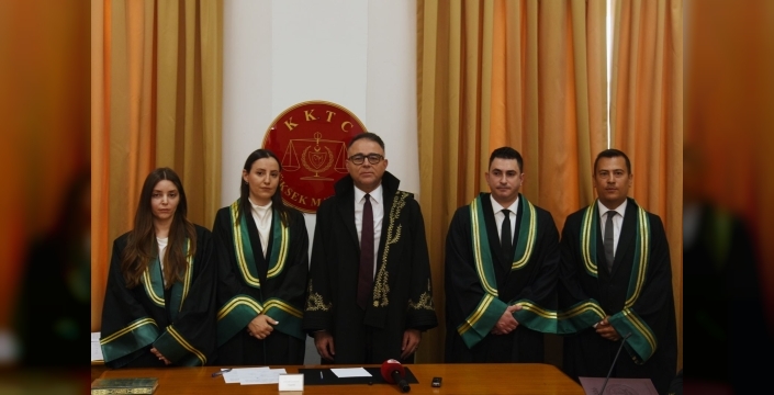 Yeni atanan yargıçlar yemin ederek göreve başladı